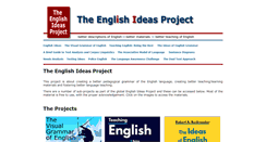 Desktop Screenshot of englishideas.org